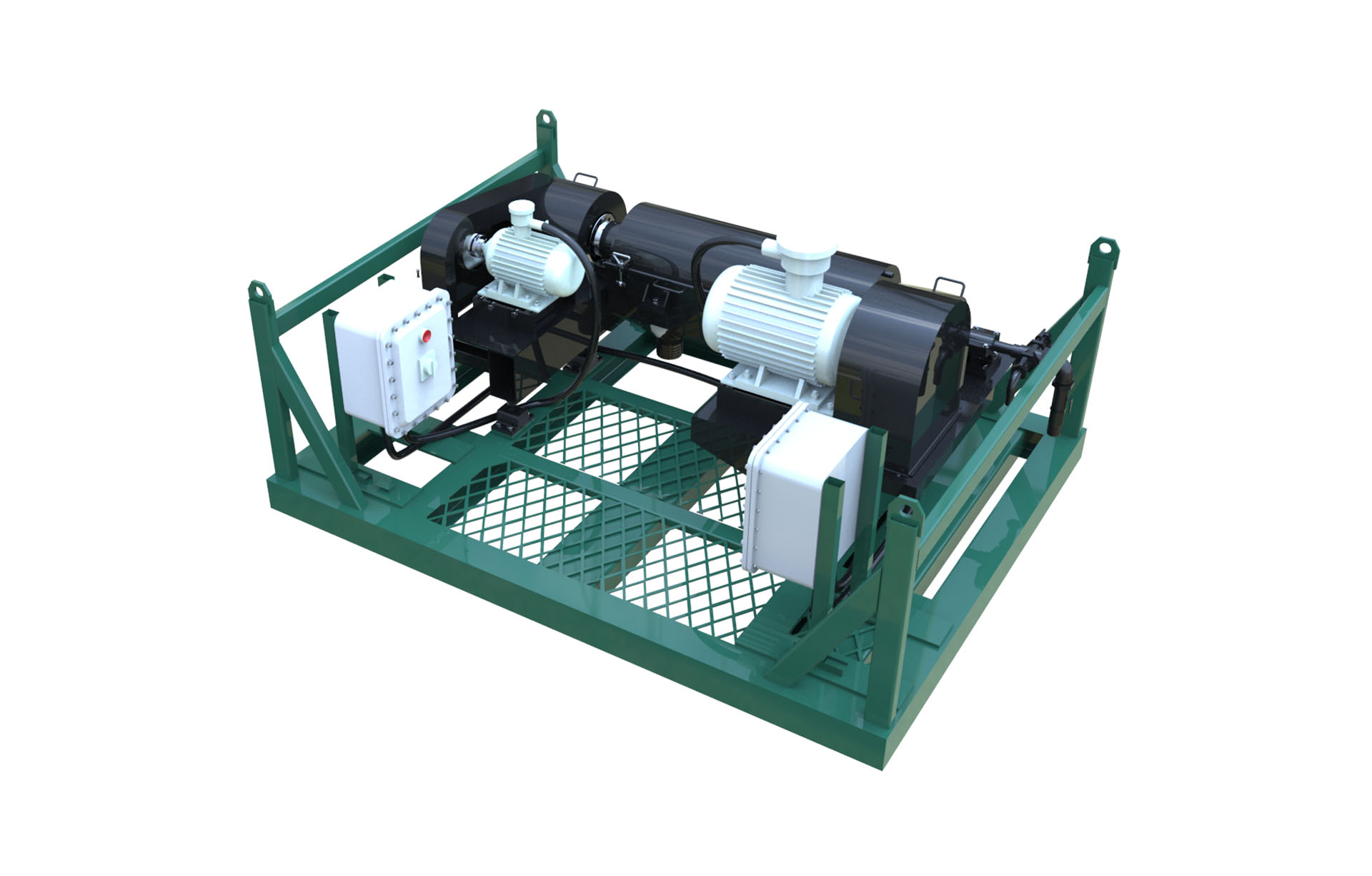 臥式螺旋卸料沉降離心機(jī)