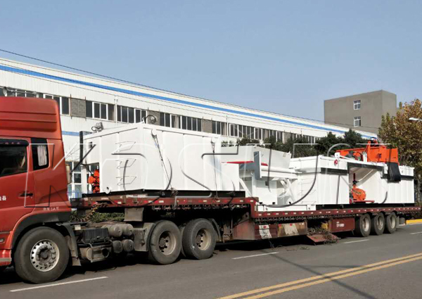 科迅油田落地油泥處理系統(tǒng)銷往國(guó)內(nèi)某油田