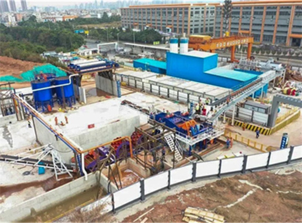 盾構(gòu)渣土環(huán)保處理系統(tǒng)