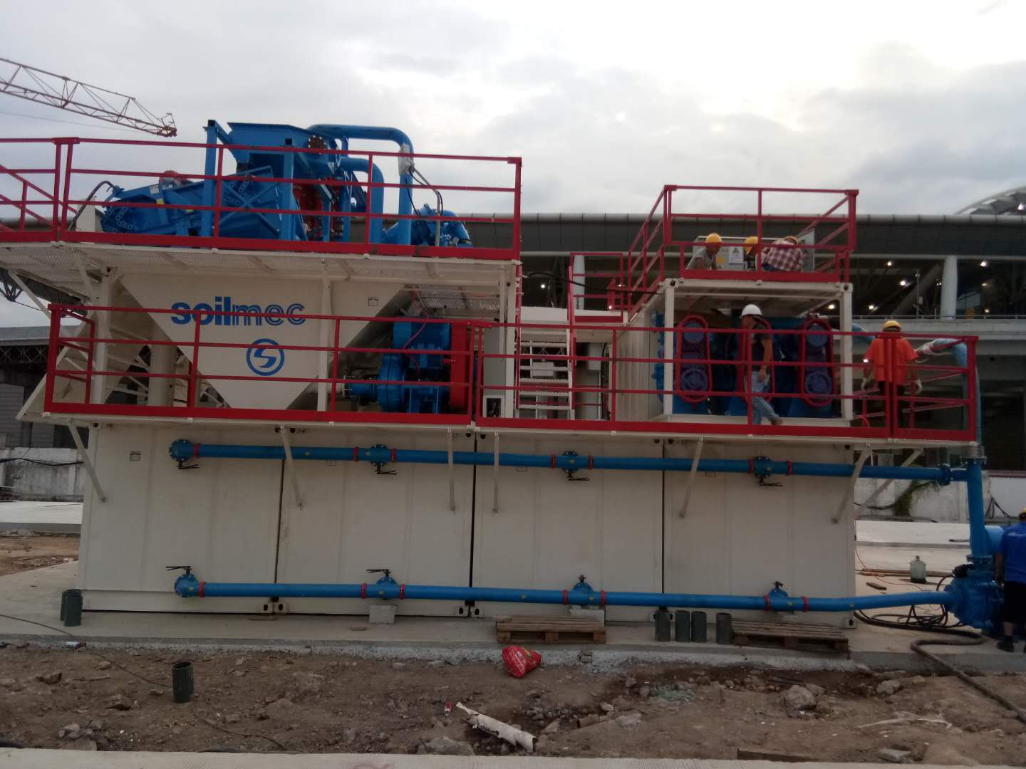 泥漿凈化裝置適用于現(xiàn)代基礎(chǔ)工程施工泥漿處理