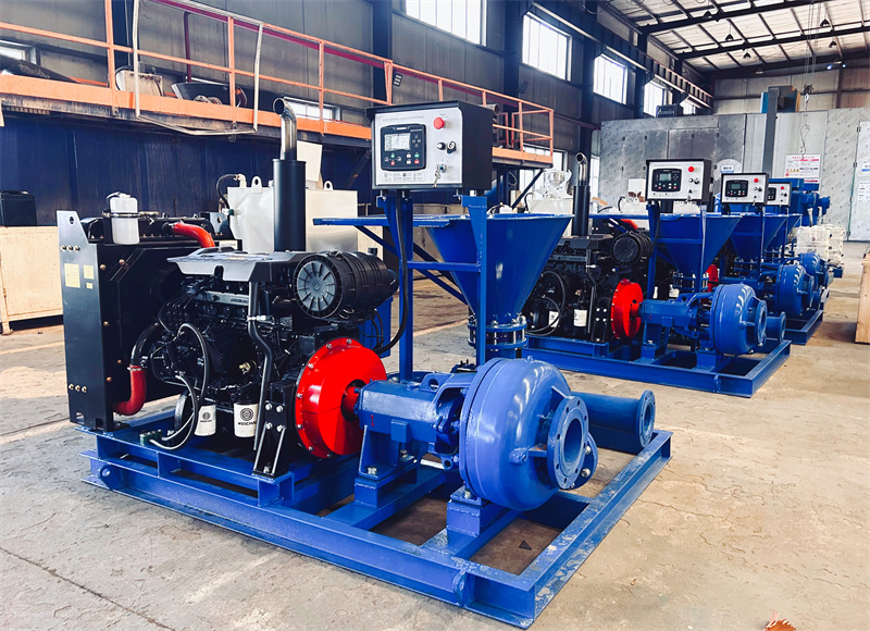 柴油驅(qū)動剪切混漿裝置